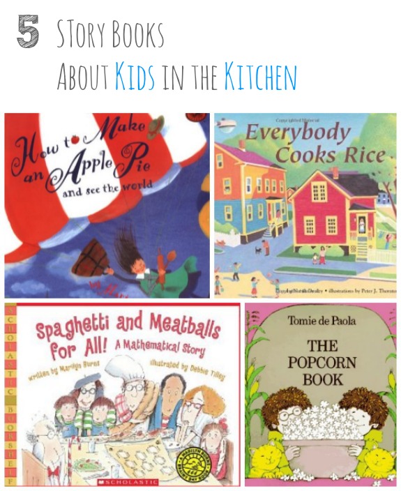 5 Story Books About Kids in the Kitchen