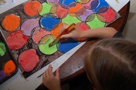 Rainy Day Fun -- 7 Modern Art Projects for Kids