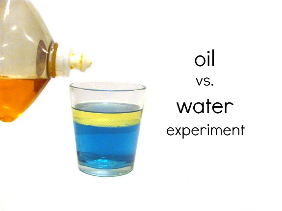 5 Simple Experiments With Water Inner Child Fun   Oilvswaterexperiment 