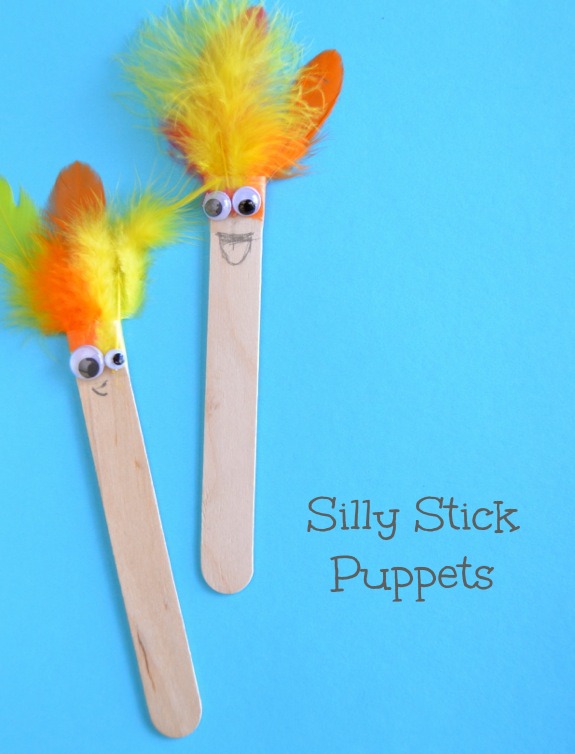 Silly Stick Puppets