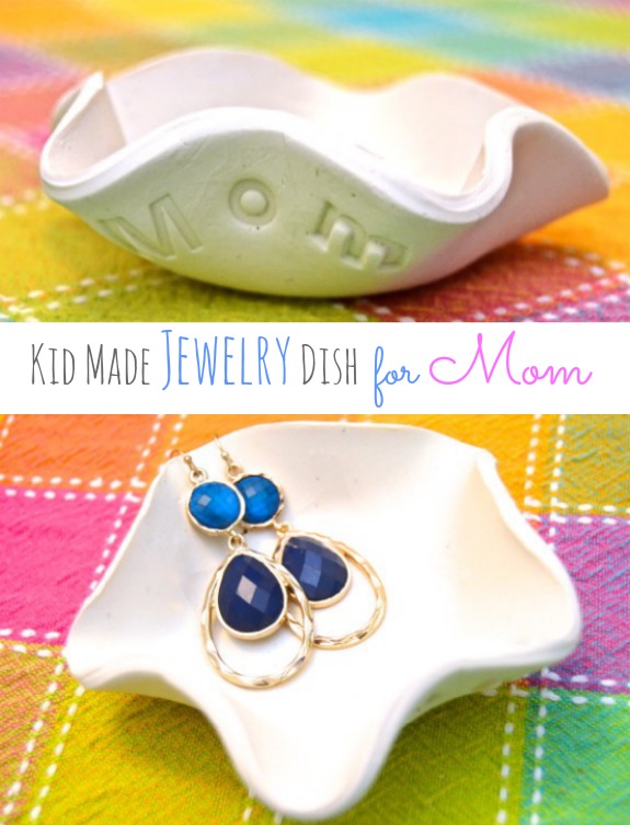 Kid Made Jewelry Dish for Mom