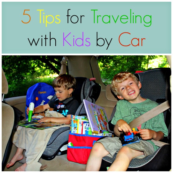 5 tips for traveling with kids by car