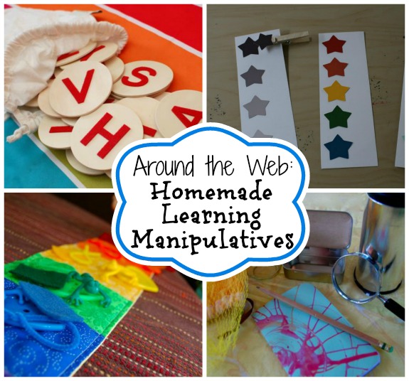 Around the Web: Homemade Learning Manipulatives