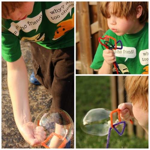 Bubble Science- 3 Simple Experiments for Kids