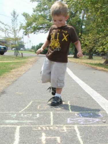 Learning in an Instant- Letter Sounds Hopscotch