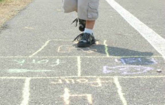 Learning in an Instant- Letter Sounds Hopscotch