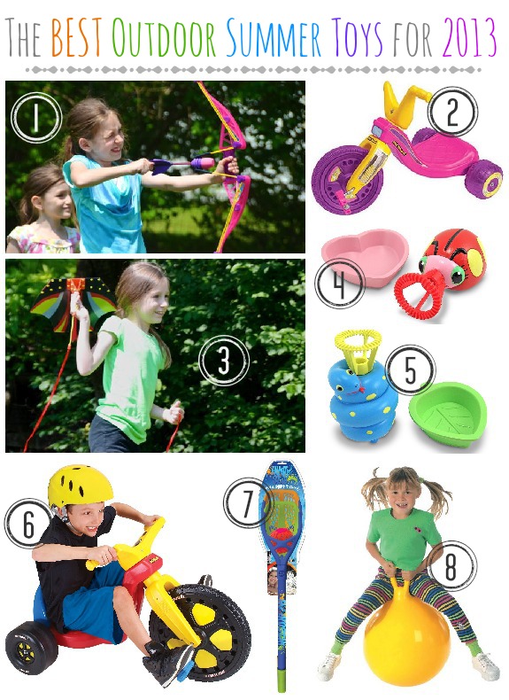 The Best Outdoor Summer Toys for 2013