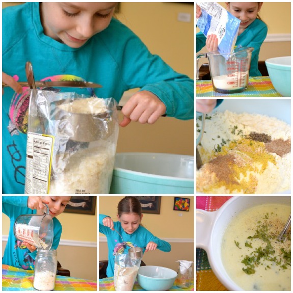 Potato Soup Mix in a Jar