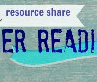 We Teach Summer Reading Resource Share