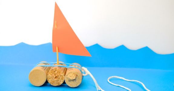 DIY Cork boats: Sail away with this simple homemade craft