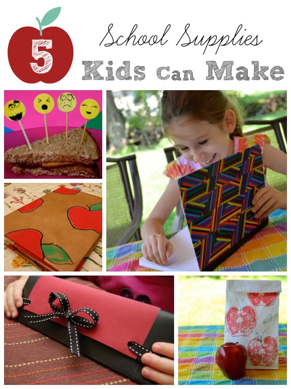 5 School Supplies Kids Can Make