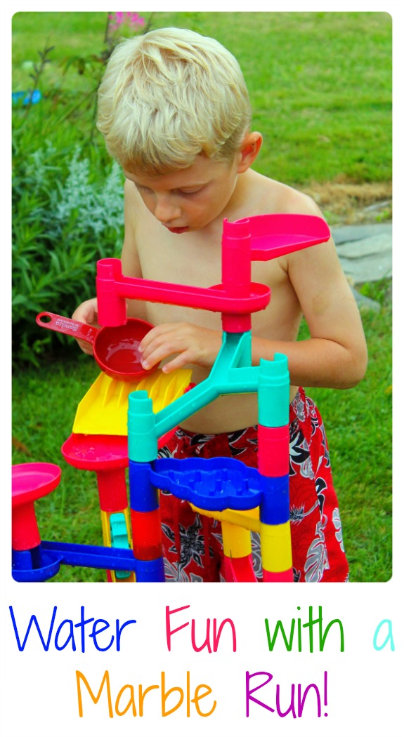 Water Fun with a Marble Run