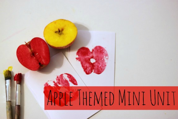 Apple Themed Unit- Fun ways to incorporate art, math, science, cooking, reading and more!