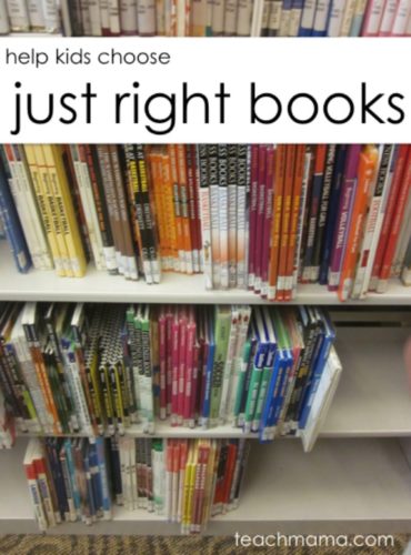 Help Kids Choose Just Right Books