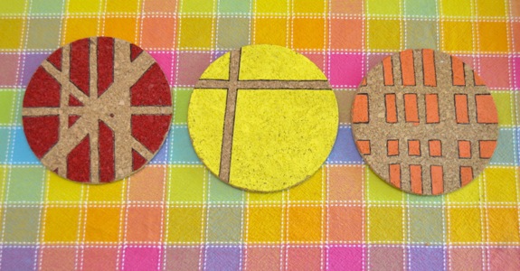 Quick Craft: Modern Hand Painted Trivets