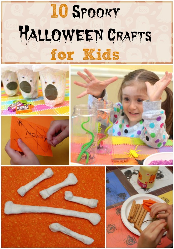 10 Spooky Kid Crafts for Halloween