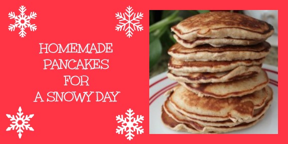 Homemade Pancakes for a Snowy Day - Inner Child Food