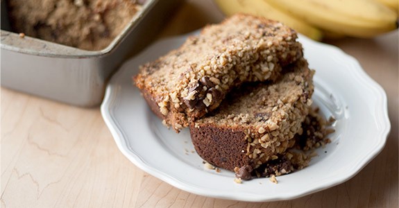 Gluten Free Oatmeal Banana Bread