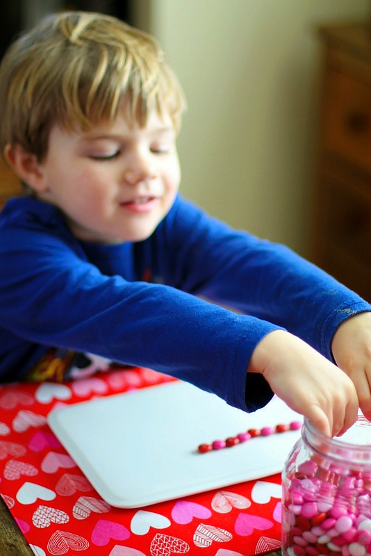 Invitation to Learn Valentine Candy Patterning