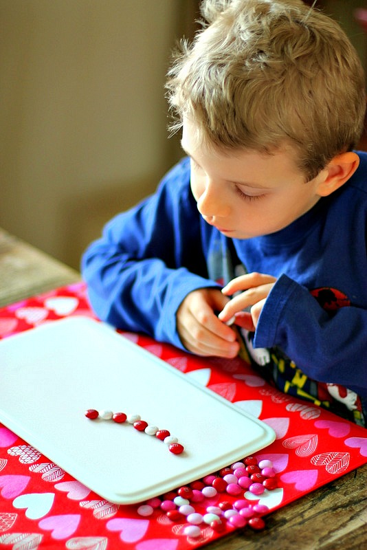 Invitation to Learn Valentine Candy Patterning