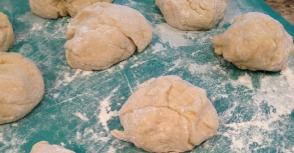 Russian Food Recipes divided dough