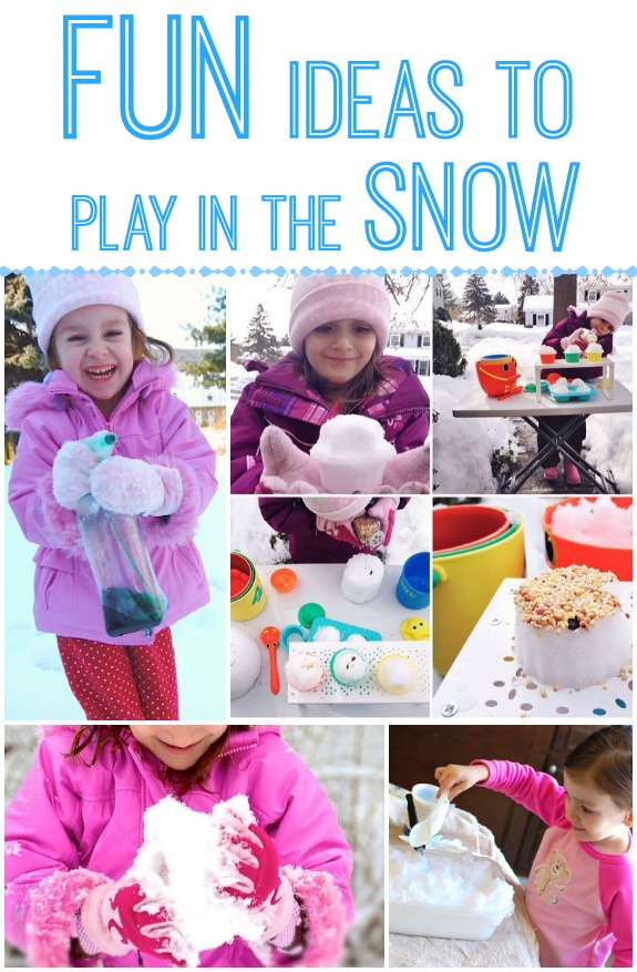 Ideas for Playing in the Snow