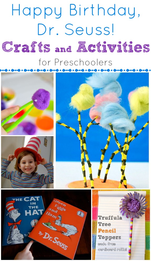 Dr. Seuss Crafts and Activities for Preschoolers