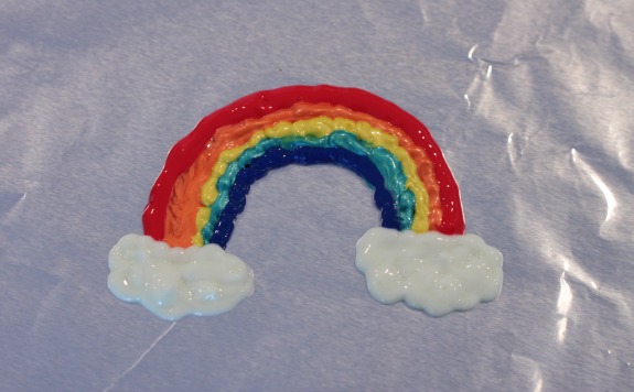 Homemade Gift Rainbow Window Clings Inner Child Fun