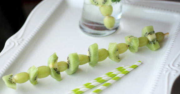 St. Patrick's Day Shamrock Kabobs