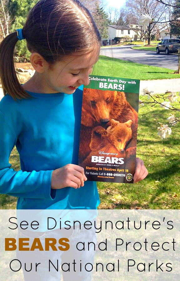 See BEARS opening week (4/18-4/24) and Disneynature will make a contribution to the National Park Foundation.