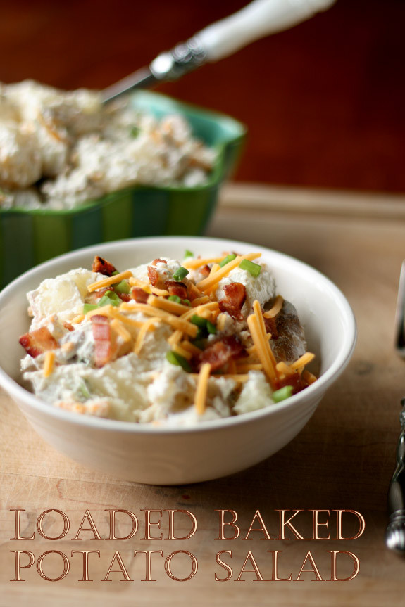 Loaded Baked Potato Salad - Inner Child Food