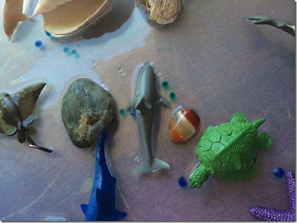 Creating an Ocean Sensory Table