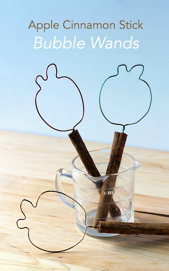 Apple Cinnamon Stick Bubble Wands - Inner Child Learning