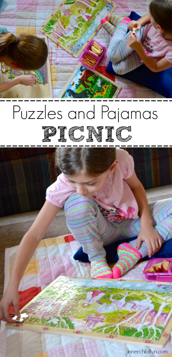 Host a Puzzles and Pajamas Picnic!