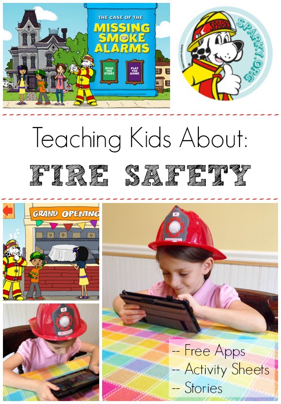 A new free app to make teaching kids about fire safety a fun and engaging process!