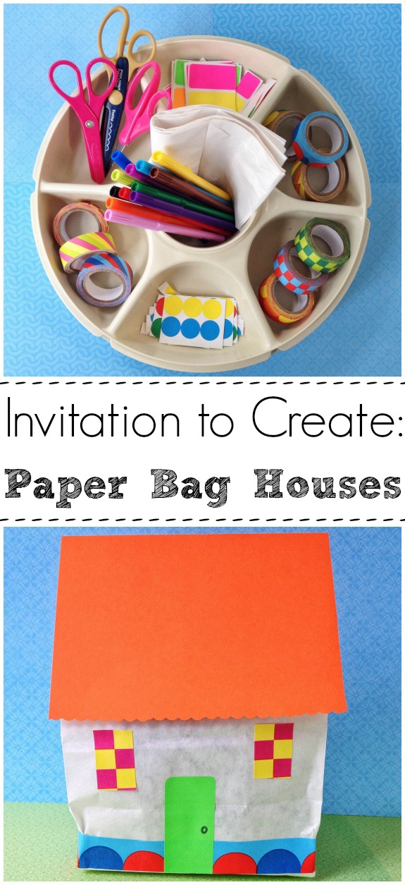 Rainy Day Fun -- Paper Bag Houses