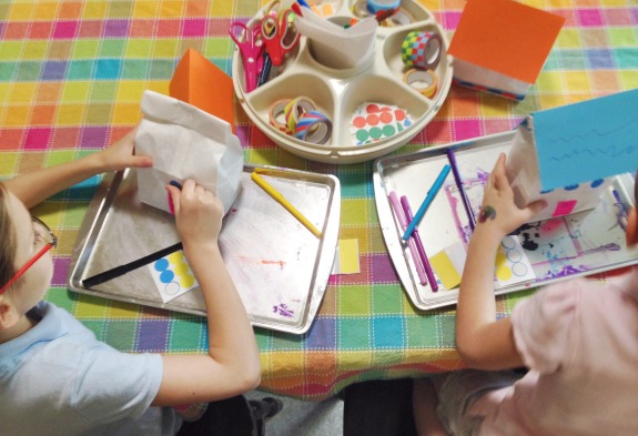 Rainy Day Fun -- Paper Bag Houses