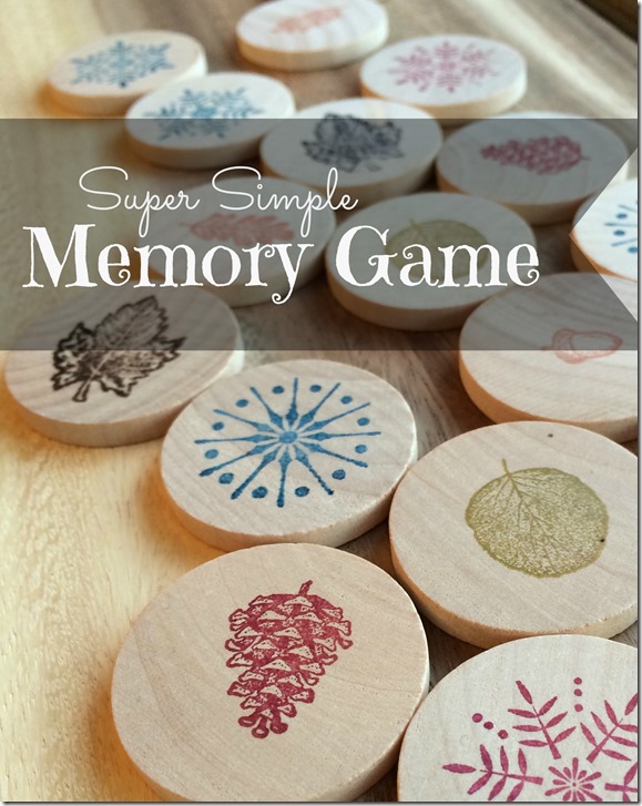 DIY Memory Game Gift
