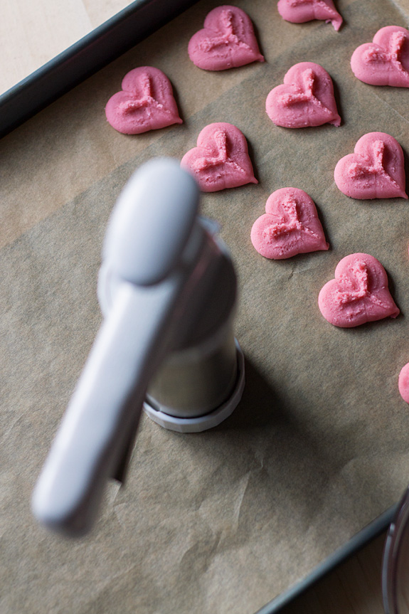 Valentine Spritz Cookies | Fireflies and Mud Pies