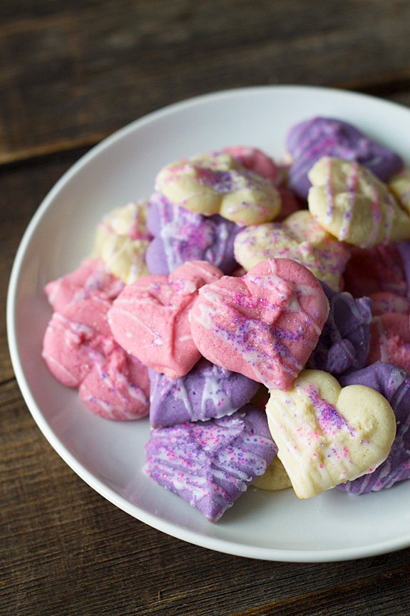 Valentine Spritz Cookies | Inner Child Food