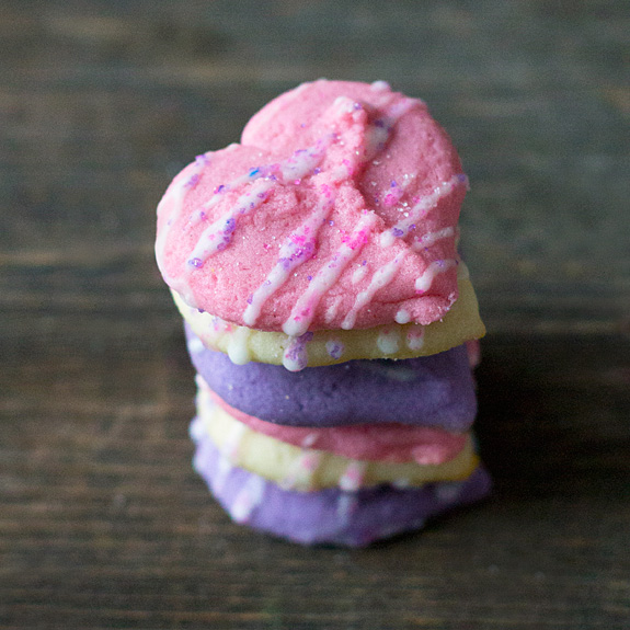 Valentine Spritz Cookie Recipe | Fireflies and Mud Pies