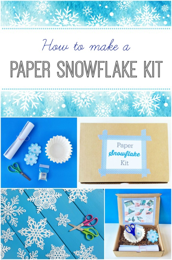 How to Make a Paper Snowflake Kit