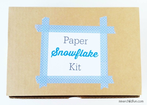 How to Make a Paper Snowflake Kit