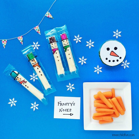 Cute Food for Kids - Snowman Snack