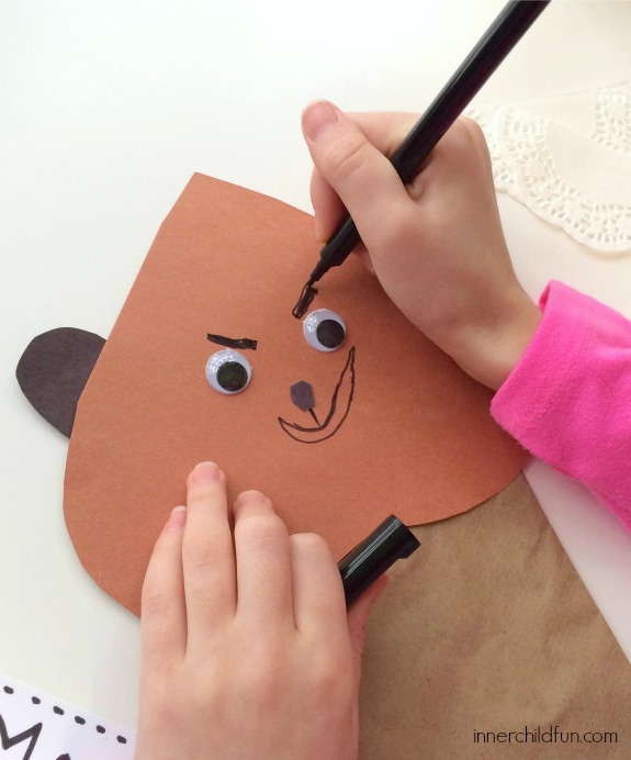 Simple Groundhog Day Craft for Kids