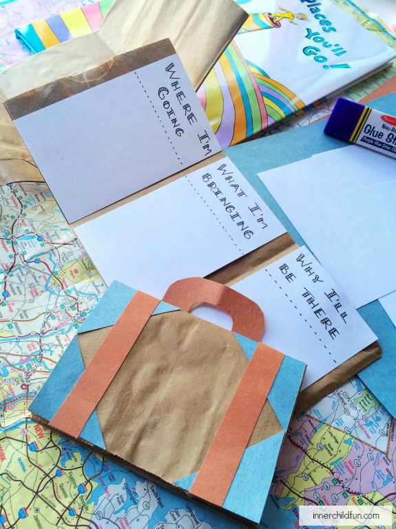 Oh, the Places You'll Go! Craft and Writing Activity