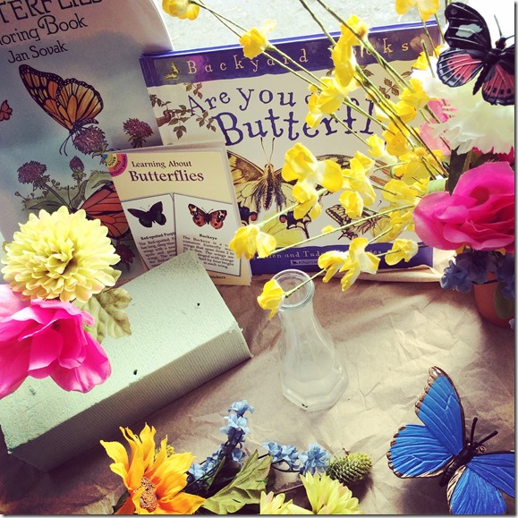 Butterfly life cycle lesson plans.  (with free printable)