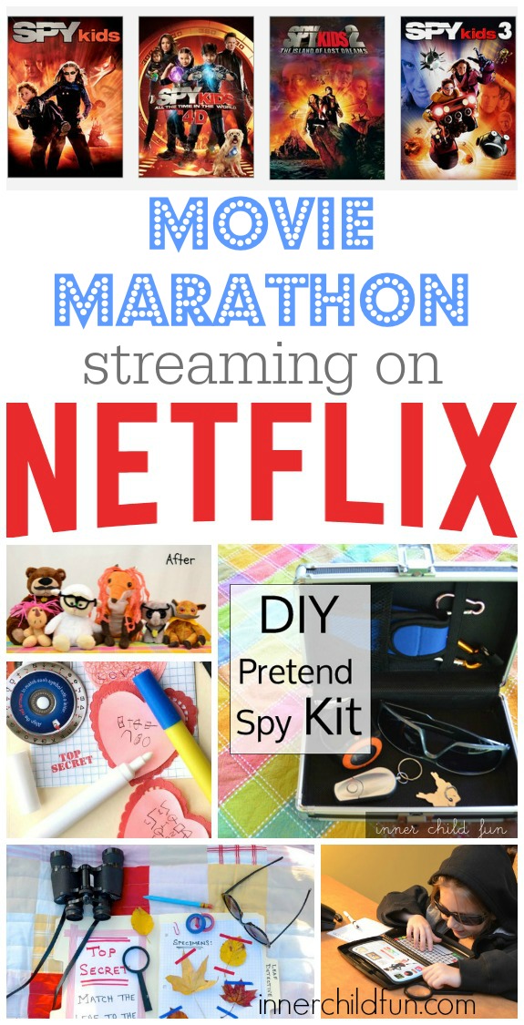 Spy Kids Family Movie Marathon -- Ideas for what to watch and make together