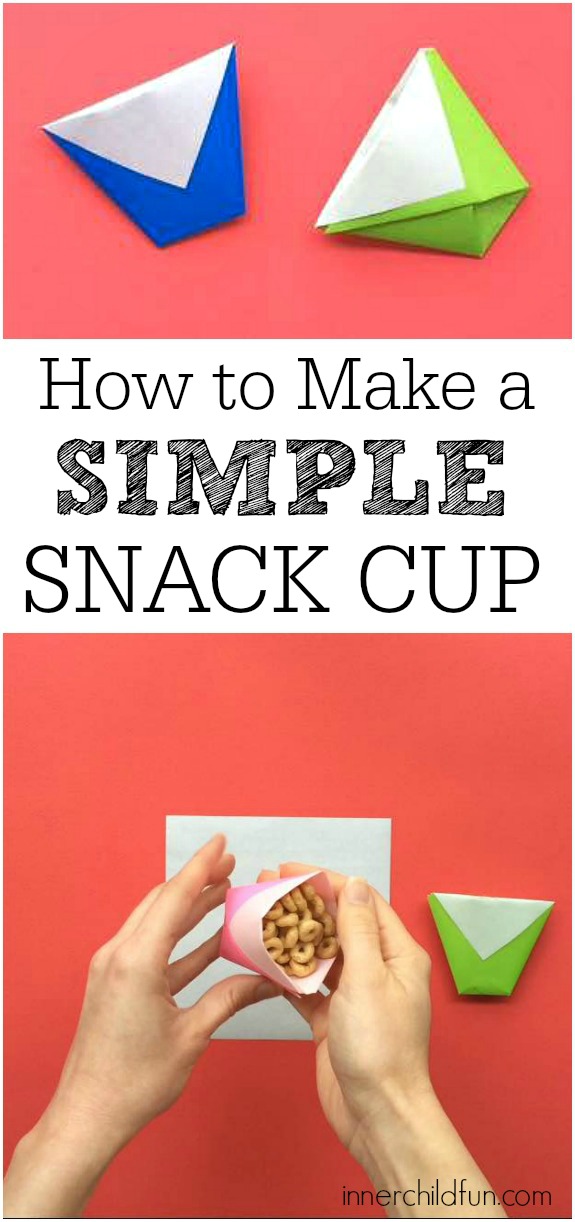 Make a Cup from a Sheet of Paper