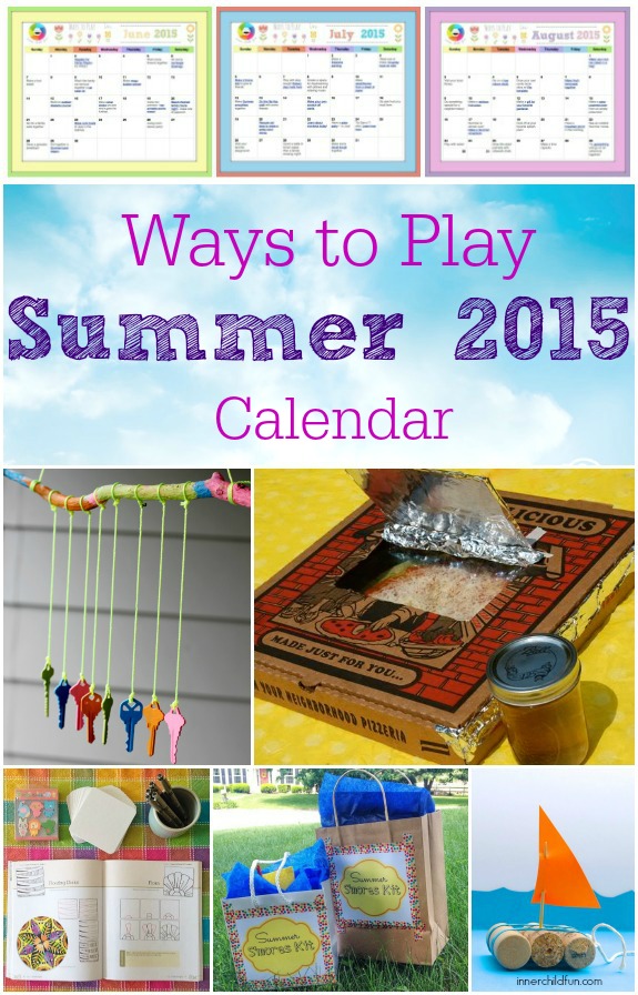 Ways to Play Summer 2015 Calendar